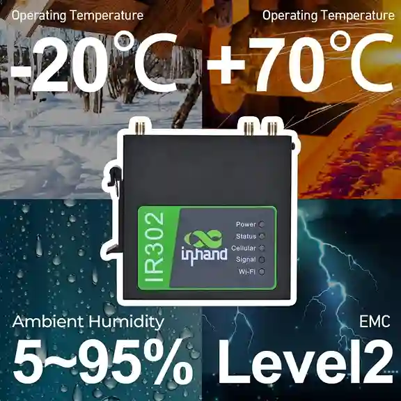InHand Networks IR302 10Mbps Uzaktan İletişim Cihazı 5 InHand Networks IR302 10Mbps Uzaktan İletişim Cihazı 5